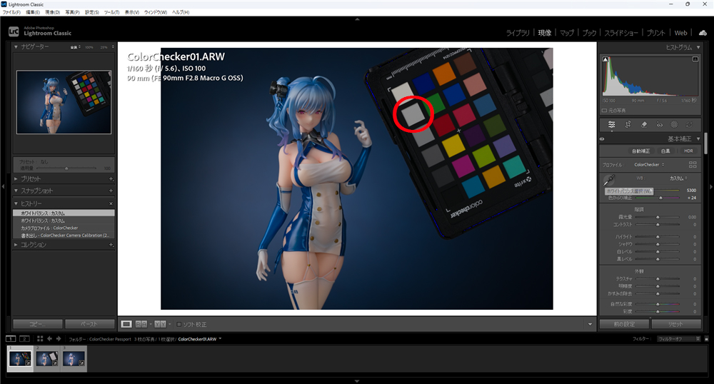ColorChecker Passportの使い方