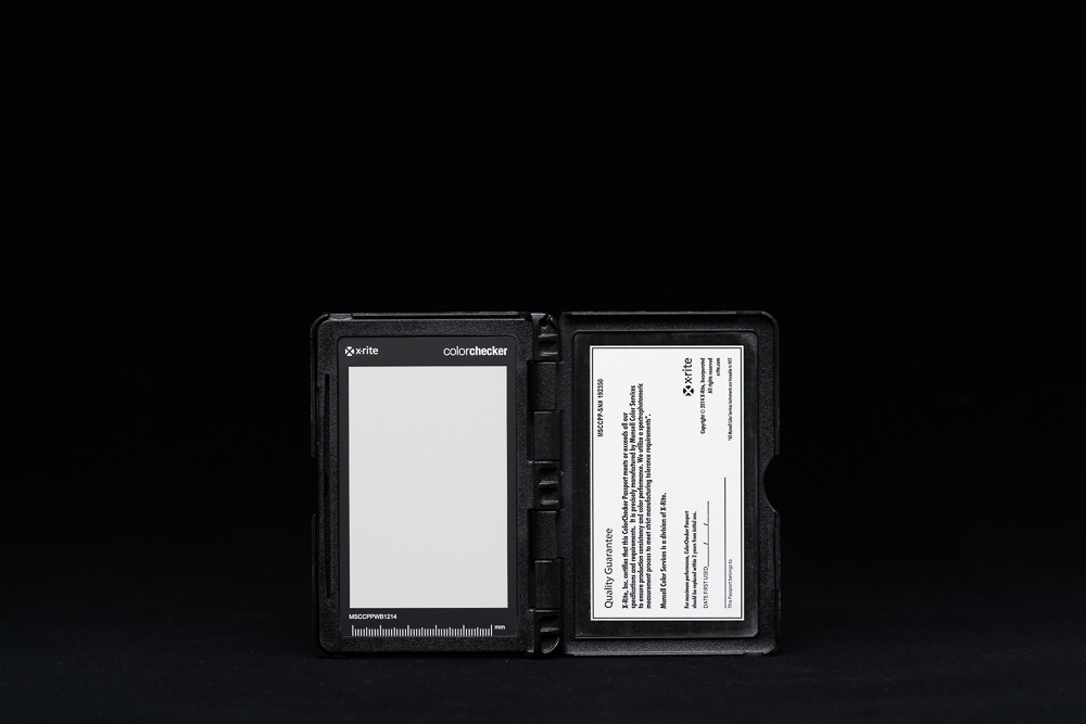 黒背景のホワイトバランス