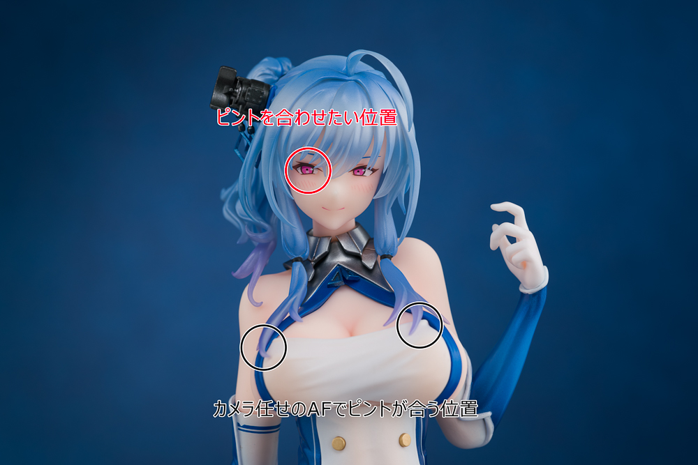 AFでピントを合わせる