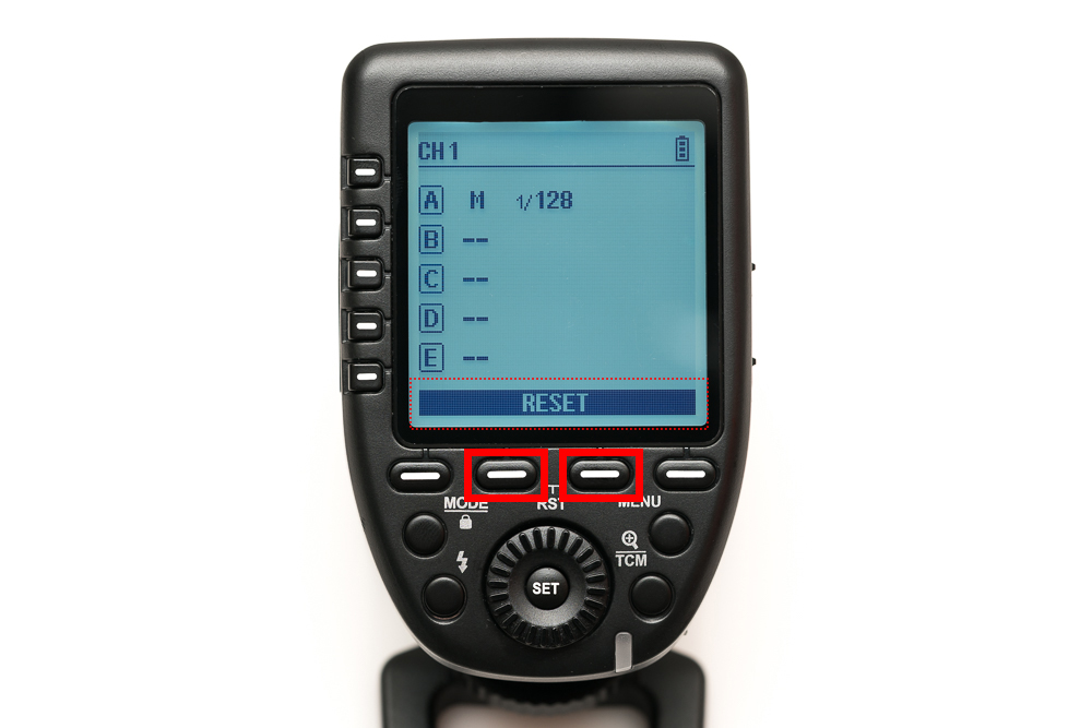 Xproの設定リセット