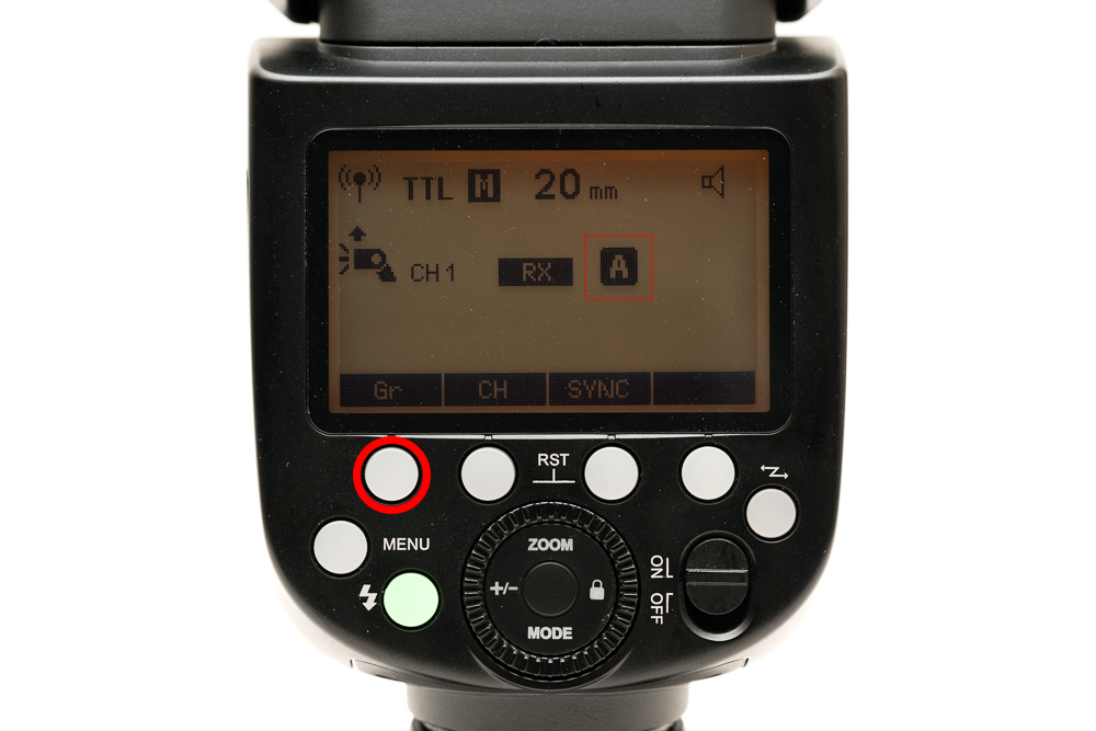 TT685IIの「グループ（Gr）」の設定